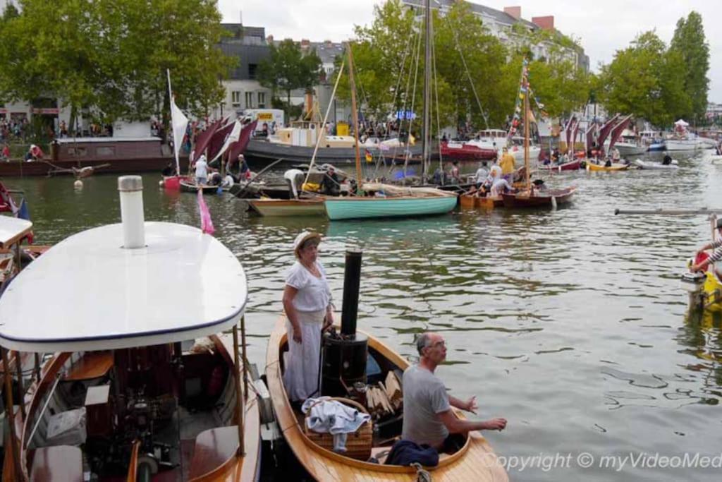 Cosy T1Bis Proche Centreville, Petit Port, Audencia Nantes Bagian luar foto