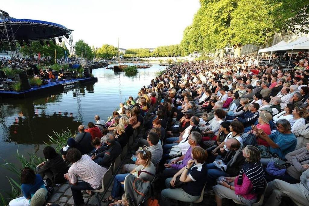 Cosy T1Bis Proche Centreville, Petit Port, Audencia Nantes Bagian luar foto